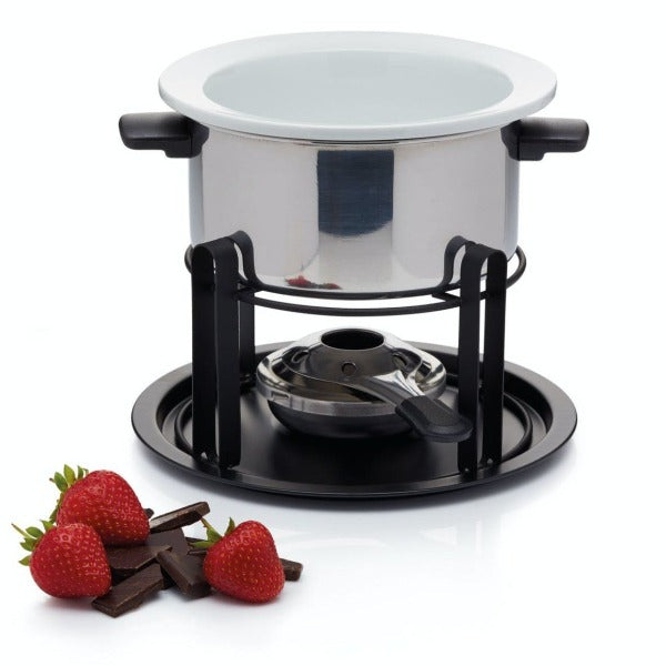 Deluxe Fondue Set For Meat, Cheese and Chocolate (kc46)
