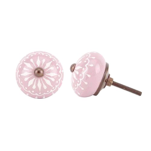pink cabinet knob