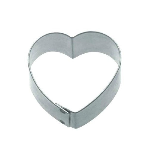Heart Shaped Metal Cookie Cutter, 7cm (k80d)