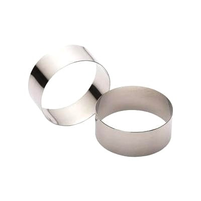 Kitchencraft Large Stainless Steel Cooking Ring Set (k65e)