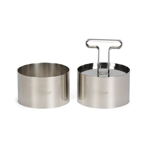 Stainless Steel Cooking Ring Set, 9cm (C045)