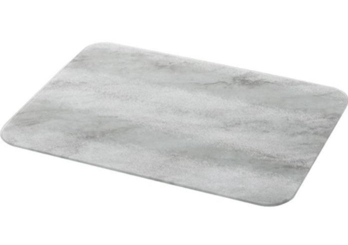 Glass Worktop Saver, Marble, Large (ed73)
