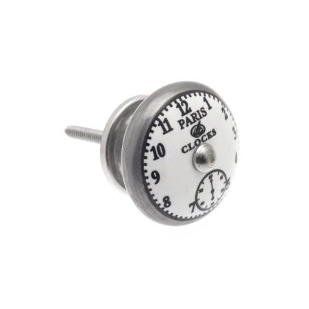clock drawer knob