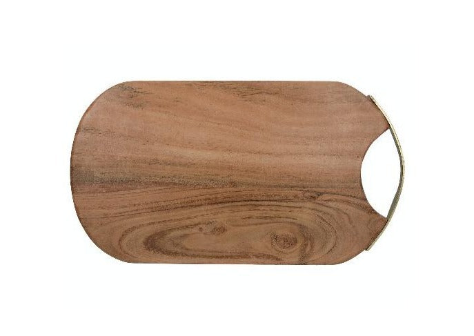 Creative Tops Oval Acacia Wood Serving Board, 37cm