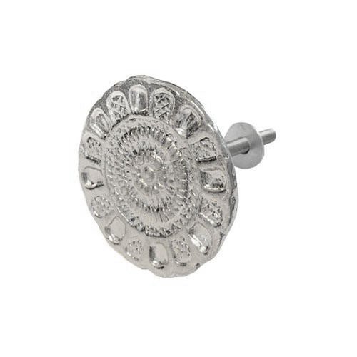 silver door knob