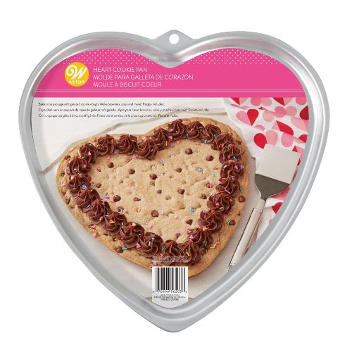 Wilton Shallow Giant Heart Cookie Tin (C036)