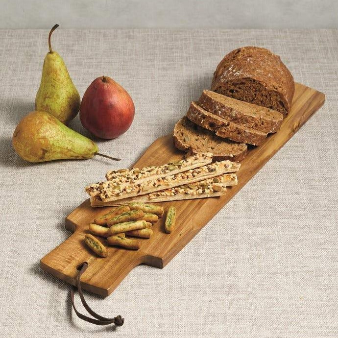 Artesà Appetiser Acacia Wood Serving & Baguette Board, 48cm